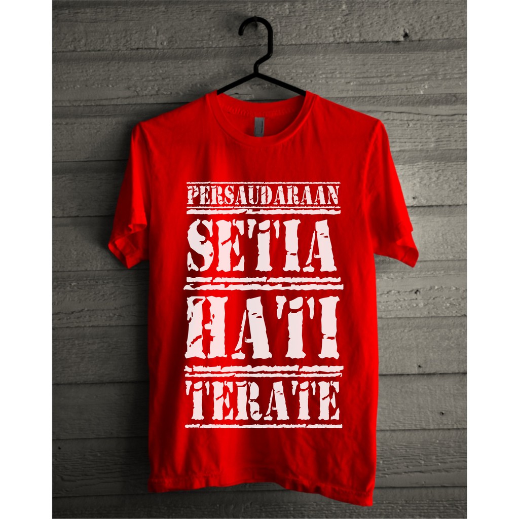 Kaos Psht Tshirt Atribut SH Persaudaraan Setia Hati Terate Kode B