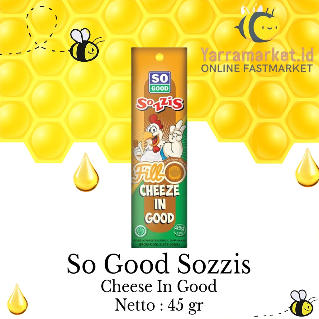 SO NICE SOZZIS FILL-O CHEEZE IN GOOD 45gr
