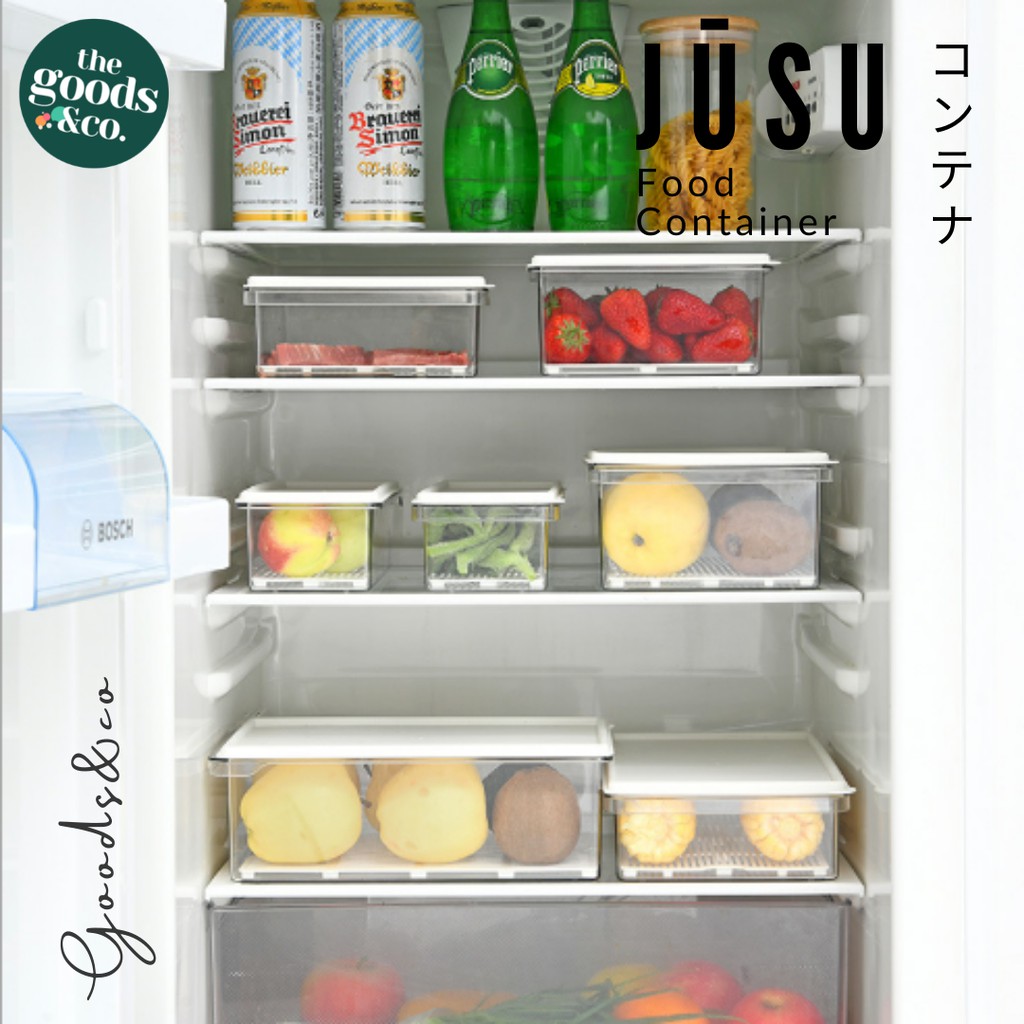 Kontainer Makanan Kulkas SP SAUCE JAPAN DENGAN SARINGAN Food Container Export Quality