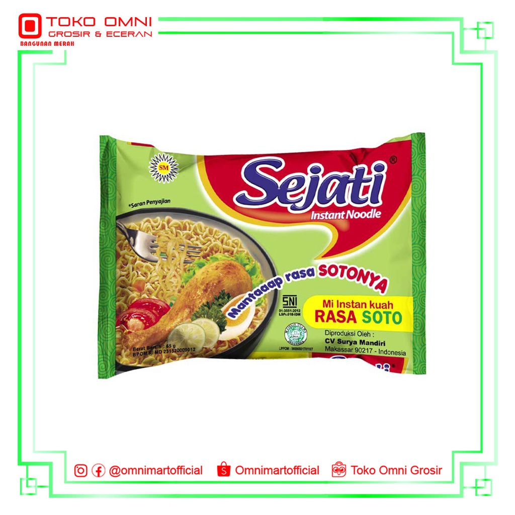 

MIE SEJATI BASO SAPI 55g