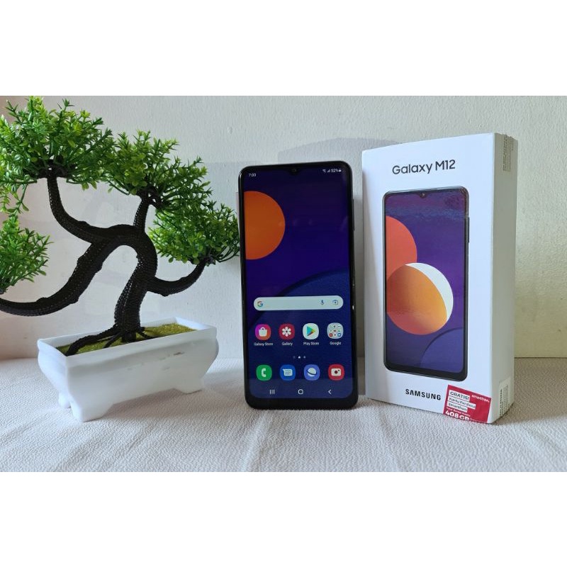 Samsung Galaxy M12 Ram 3/32 dan 4/64 Garansi Resmi SEIN
