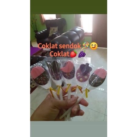 

coklat sendok rasa coklat_ strowberry dan anggur
