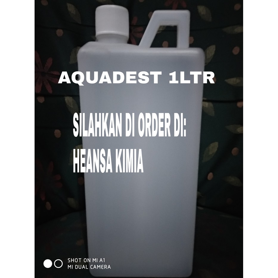 AQUADEST / AQUADES / AKUADES 1 LITER