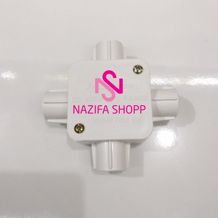 

t dus cabang 4 / t dus waterprof / t dus 20mm