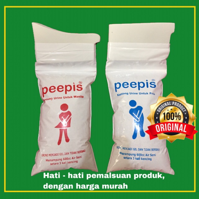 KANTONG PEEPIS/KANTONG PIPIS/KANTONG URINE/URINE BAG/KANTONG KENCING