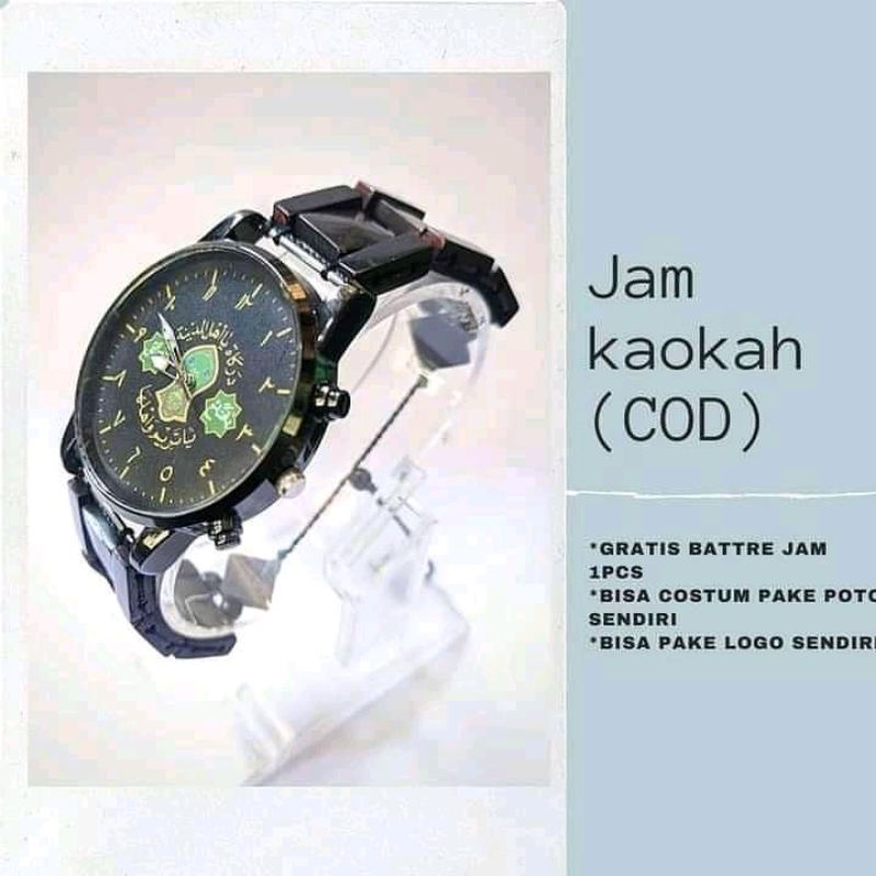 JAM tangan PRIA Koka KAUKAH kokkah hitam piramid