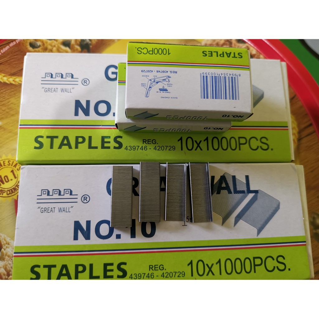 

ISI KLIP /ISI STAPLES GREAT WALL 10 pack