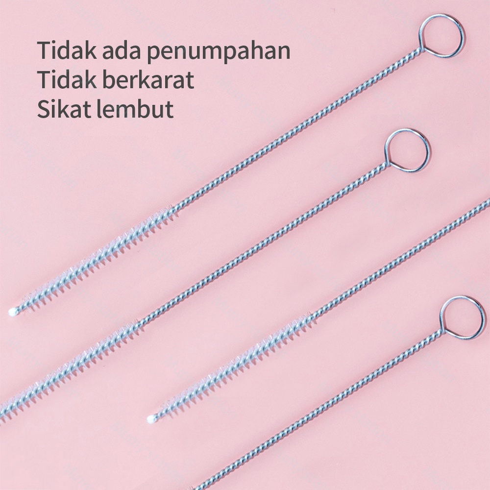 Mumystation Sikat Pembersih Sedotan / Sikat sedotan stainless / Brush Straw