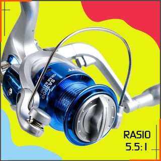 Ril Rel TaffSPORT 3000 Series Reel Pancing Spinning Fishing Rasio 5.5:1 - SA3000 Joran Kesting Ikan