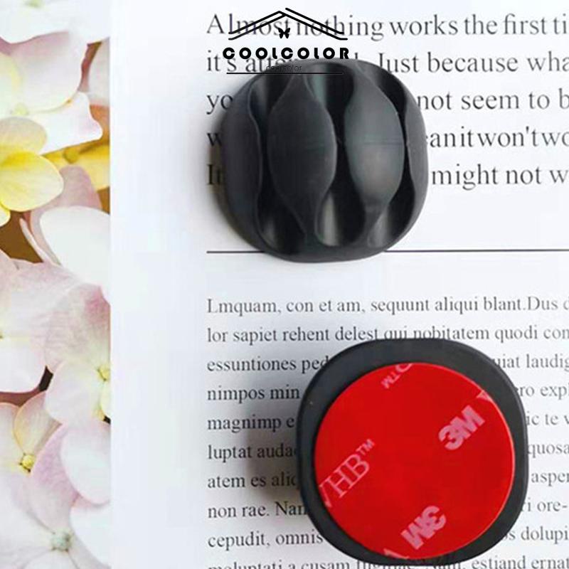CODDesktop Self-adhesive Cable Fixer Cable Clip Data Cable Buckle Winder- cl