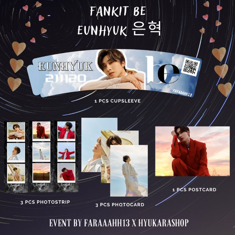 FANKIT CUSPLEEVE bE EUNHYUK SUPERJUNIOR