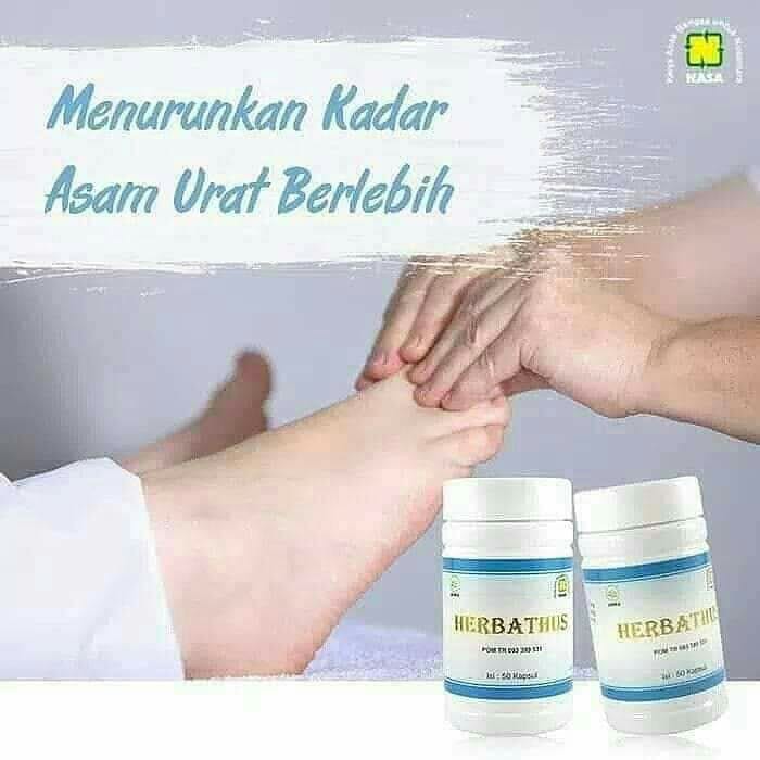 HERBATHUS Original NASA BPOM / Obat Herbal Asam Urat / Obat Pikun / Obat Batu Ginjal / Obat Stress