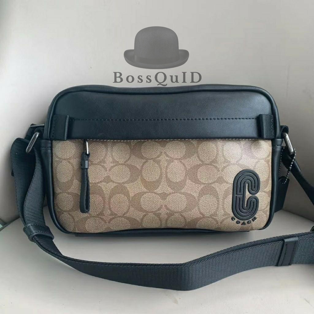 Coach Edge Belt Bag In Signature Canvas