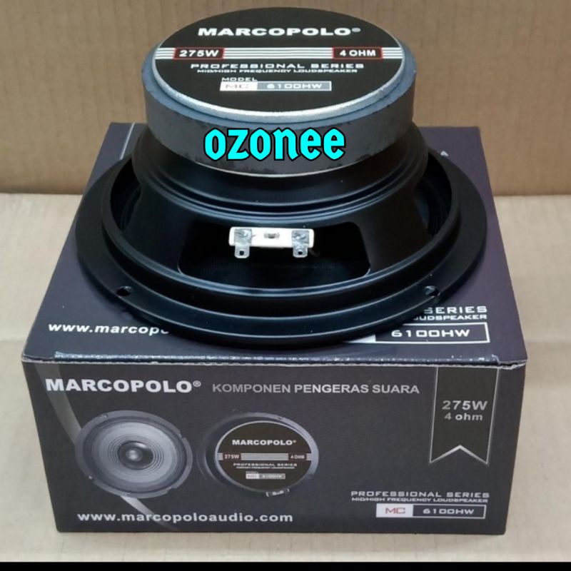 SPEAKER MARCOPOLO 8 INCH MC8100 MC 8100 FULL RANGE 300 WATT ORIGINAL