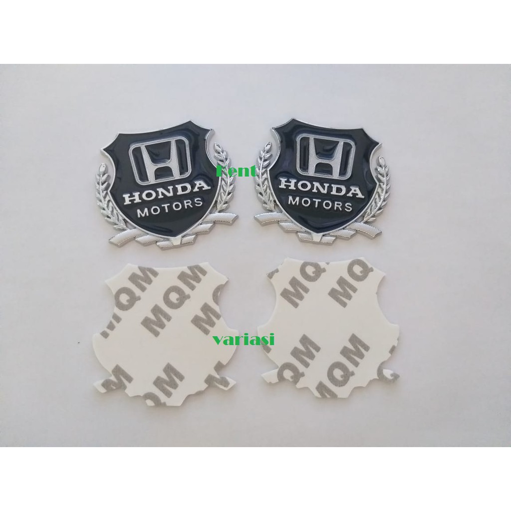 Emblem logo Metal logam mobil Logo Honda