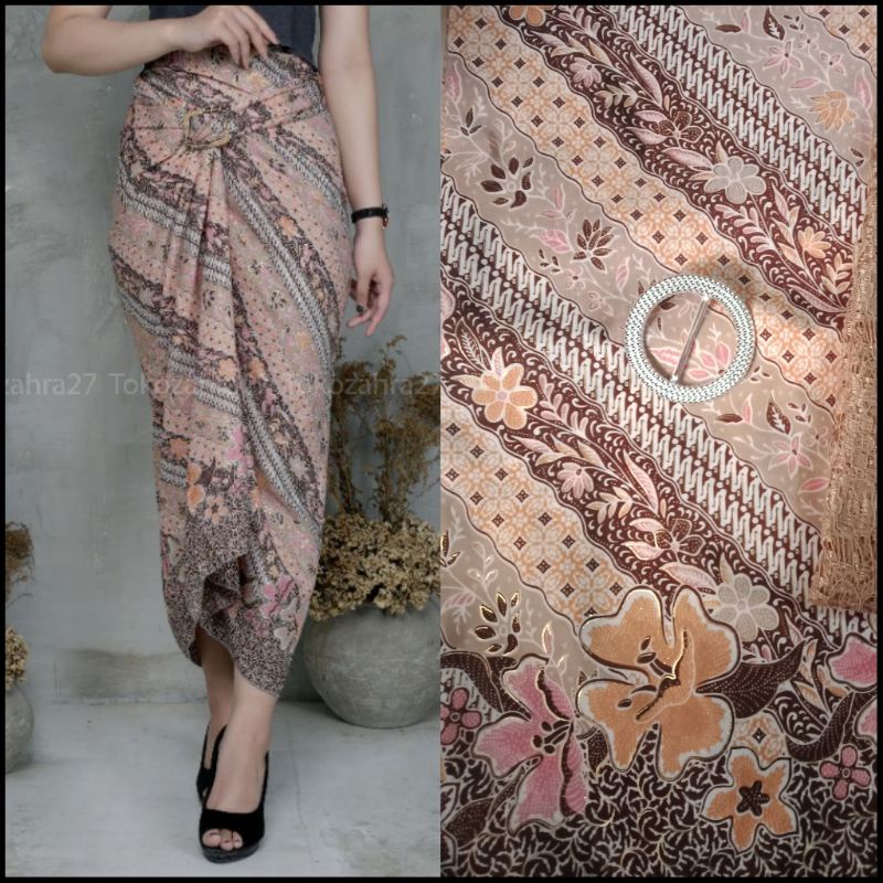 COD PREMIUM ROK LILIT/SERUT BATIK BAWAHAN BATIK rok lilit murah rok batik murah grosir BAWAHAN KEBAYA-LILIT AKASIA COKLAT