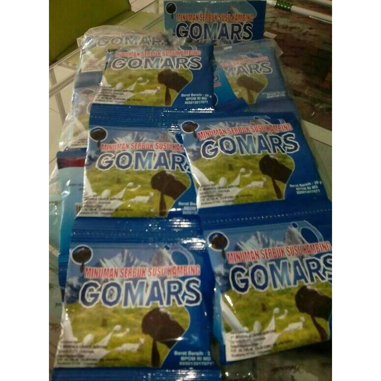 

SUSU KAMBING ETTAWA GOMARS Original@Kemasan Sachet