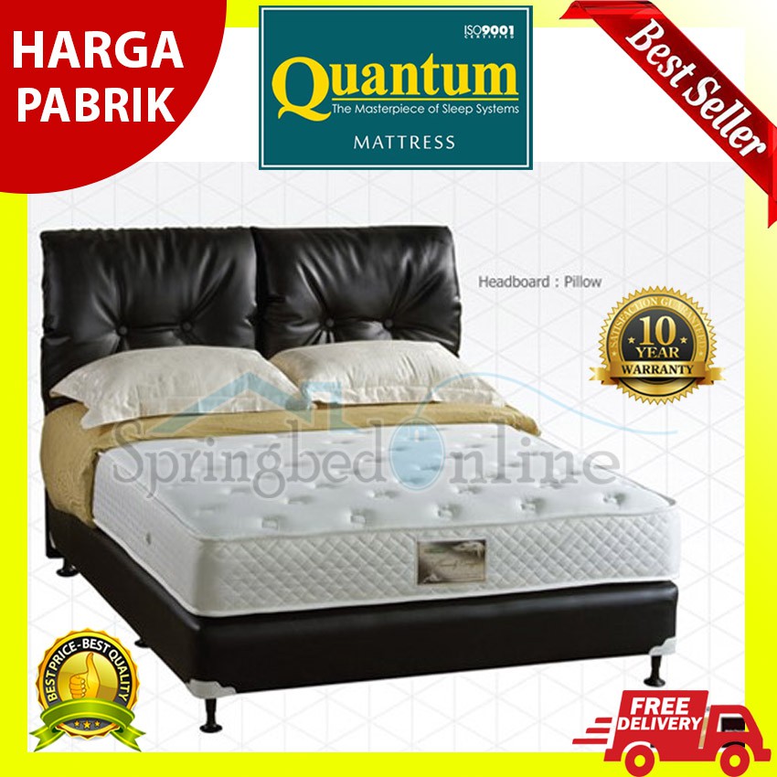 Quantum Heavenly Comfort HB Pillow Springbed (Full Set)