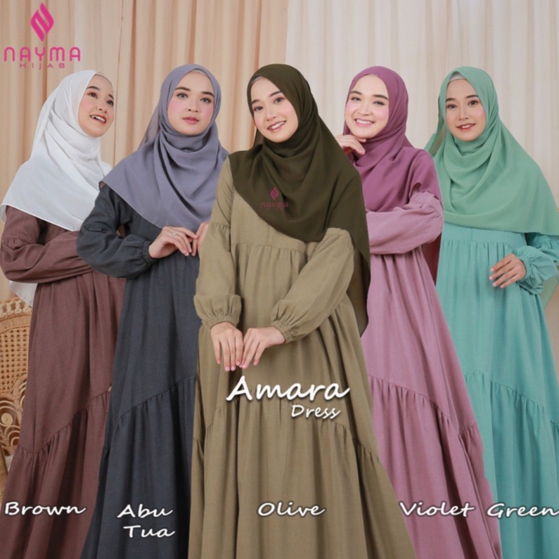 Nayma Amara dress Wanita supernova daily Rok Kriwil Adem | AMARA DRESS BY NAYMA