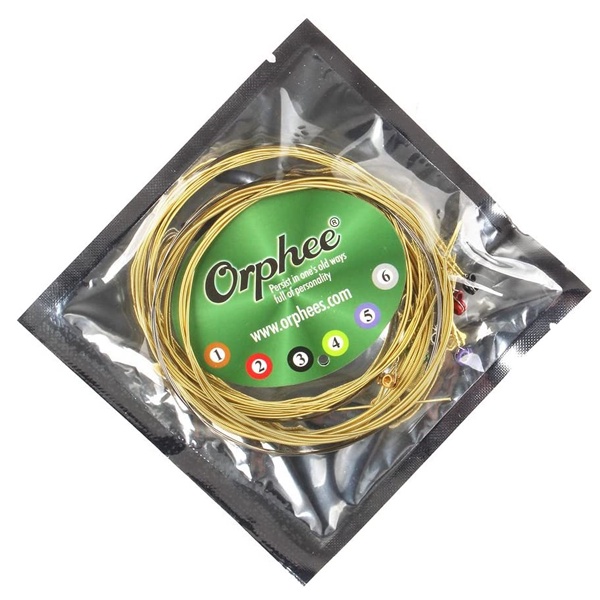 Senar Gitar Orphee Akustik String 75/25 Bronze TX620 / TX630 / TX640 Free 1 Pick