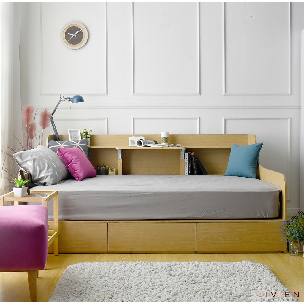  Livien  Sunny single bed Tempat  tidur  minimalis Bed 