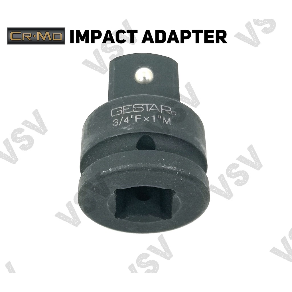 Gestar Impact Adapter 3/4&quot;F x 1&quot;M Adaptor Shock impact Sambungan Sok