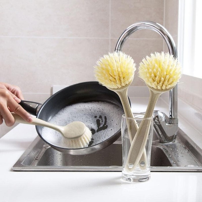 Sikat Kuali Panci Sikat Wastafel Dapur Serbaguna Kitchen Brush