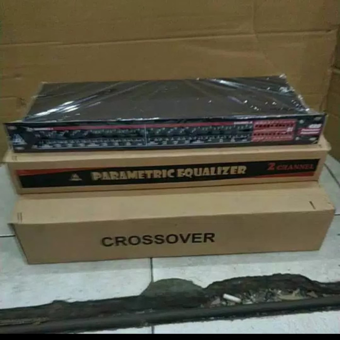 Box kit parametric equalizer CKJ 420 dan 2 lampu vu