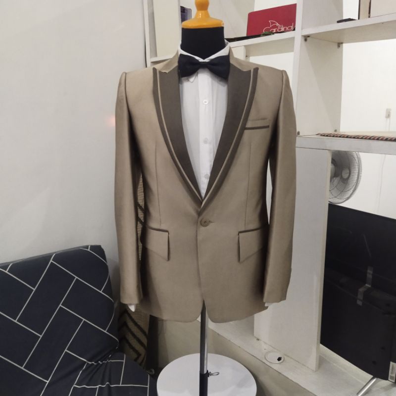 DnLa Jas Pengantin Pria warna COKSU MOCCA