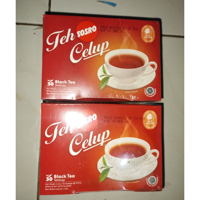 

Teh Sosro isi 30pcs