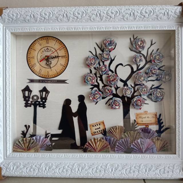 Jasa hias mahar pernikahan murah siluet pohon
