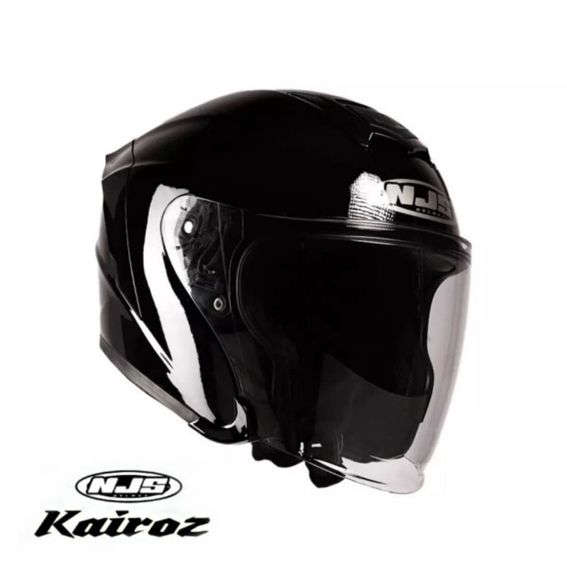 NJS Kairoz polos hitam glossy-4