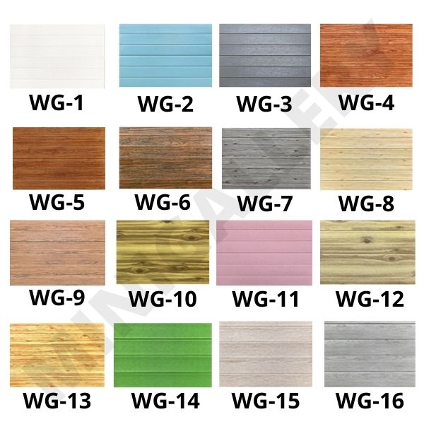 MG 511 COD Wallpaper Dinding Foam 3D Kecil Motif Kayu / walpaper dinding Foam 50gr-1