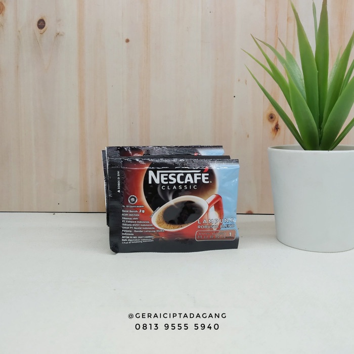 

H2J021 Nescafe Classic 2 Gr | 1 Renceng (10 Pcs) Hyh1Yjj