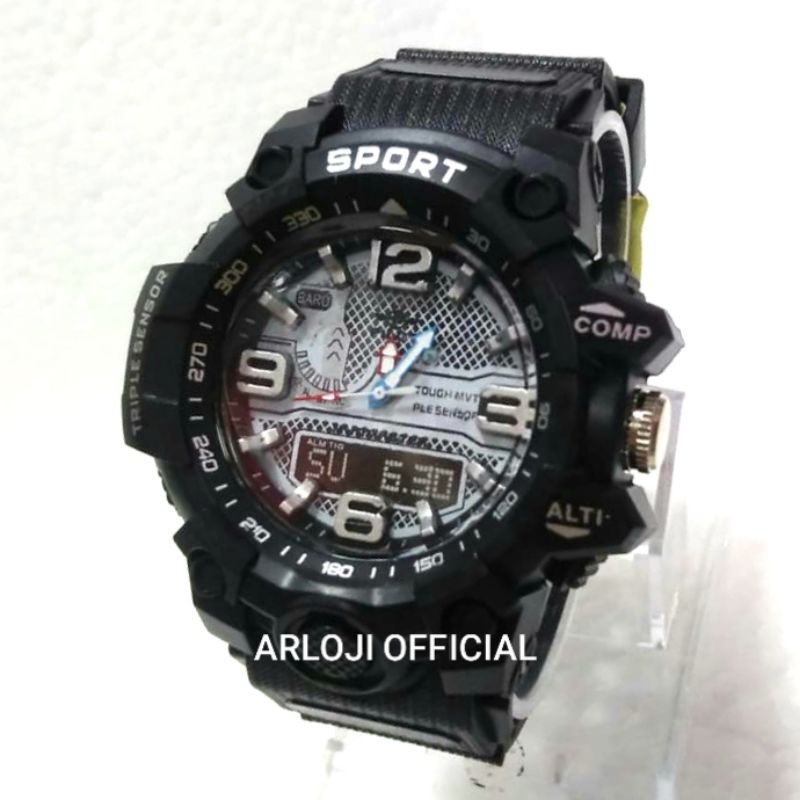 Jam tangan Sport Dewasa Water Resistant