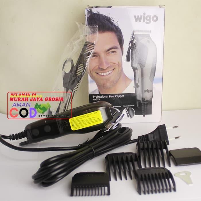 Wigo W-353 Alat Cukur Rambut Clipper Mesin Pencukur Motor Besar