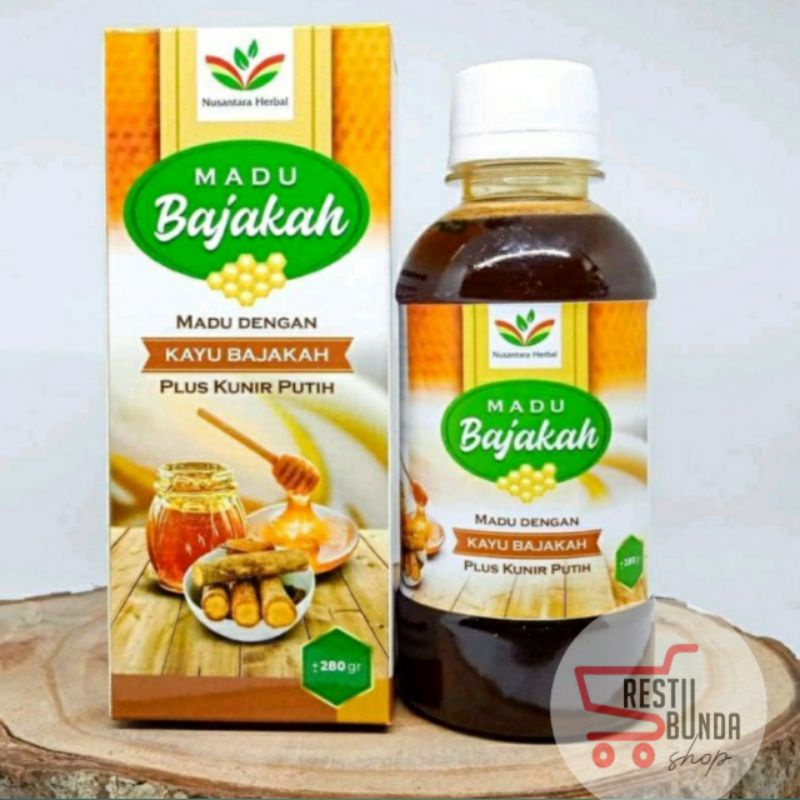 

Madu Bajakah Asli Kalimantan - Madu Bajakah Plus Kunir Putih 280 Gram - Madu Kayu Bajakah - Madu Akar Bajakah - Madu
