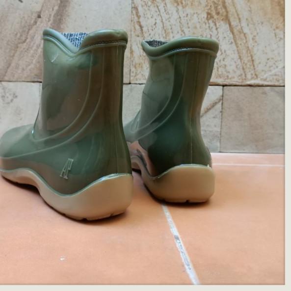 ❆ SEPATU BOOT WANITA MURAH AP 2005 GREEN ♦
