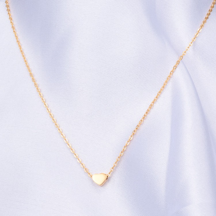 [New] Kalung fashion aksesoris titanium mini korea KK039 hadiah wanita cewek 316L anti karat love
