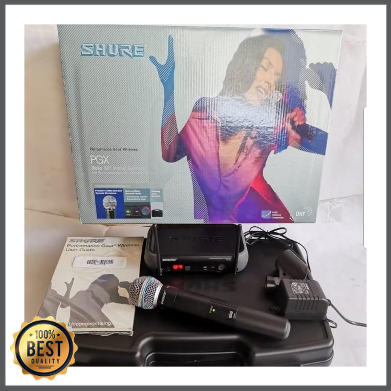 Mishad Shop -  Mic wireless shure PGX 4 BETA 58 (Single Mic ) GU-5117-1451
