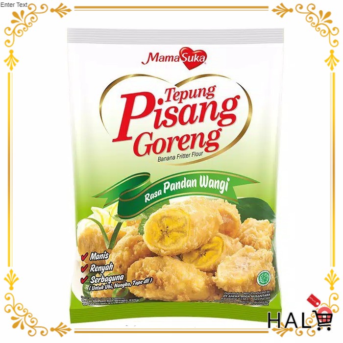 

MAMA SUKA TEPUNG PISANG GORENG PANDAN 210 G