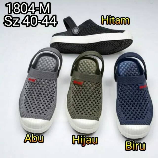 Sandal pria karet bara bara jelly karet import