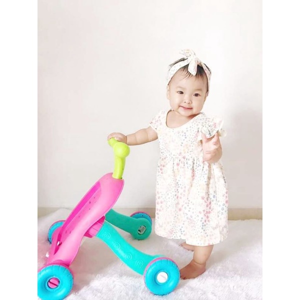 3 bln - 18 bln GRACE DRESS GRATIS BANDO baby dress baby little koda baju bayi