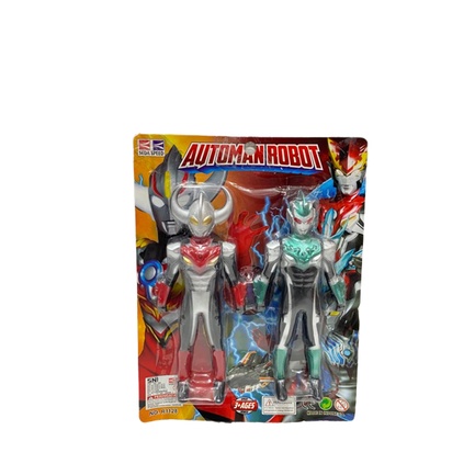 ROBOT ULTRAMEN SET 2PCS/MAINAN ANAK ULTRAMEN