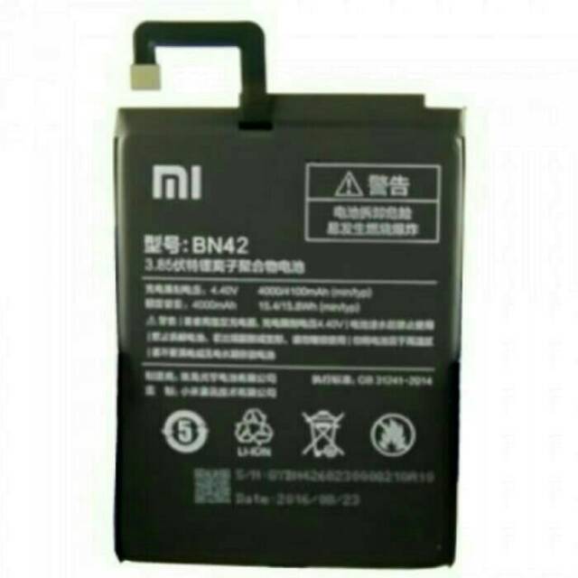 BATTERY BATERAI BATRE XIAOMI REDMI 4X BN42 / BN-42 ORIGINAL
