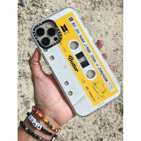 [READY] CASETIFY BTS BUTTER IPHONE 7+ 8+ X XS MAX XR 11 12 13 PRO MAX