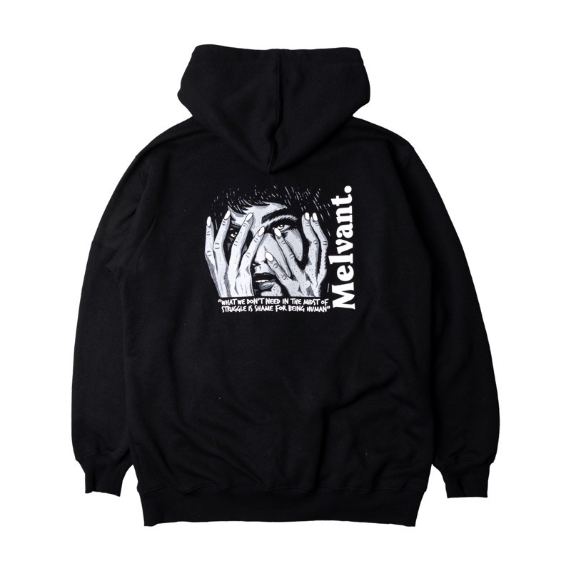 MZH KILLA BLACK - MELVANT JAKET ZIPPER HOODIE