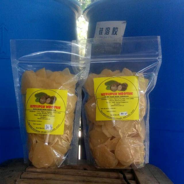 

Kerupuk Mbothe / Talas (Siap Goreng)