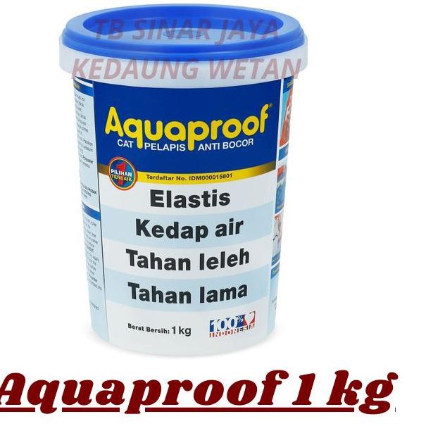 ♞ Cat pelapis anti bocor Aquaproof Aqua proof 1kg / Cat Waterproofing Aquaproof 1kg/ Aquaproof 1kg ⅎ