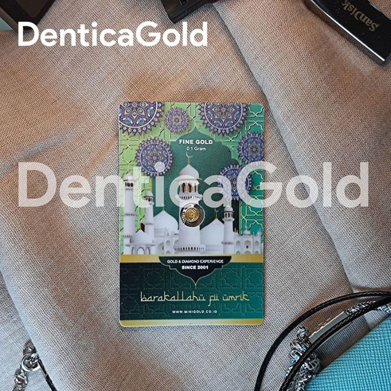 Minigold Gift Series Logam Mulia 0,1 gram